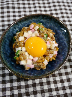 簡単!オクラかまぼこ納豆-レシピのメイン写真