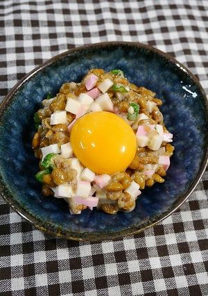 簡単！オクラかまぼこ納豆-レシピのメイン写真
