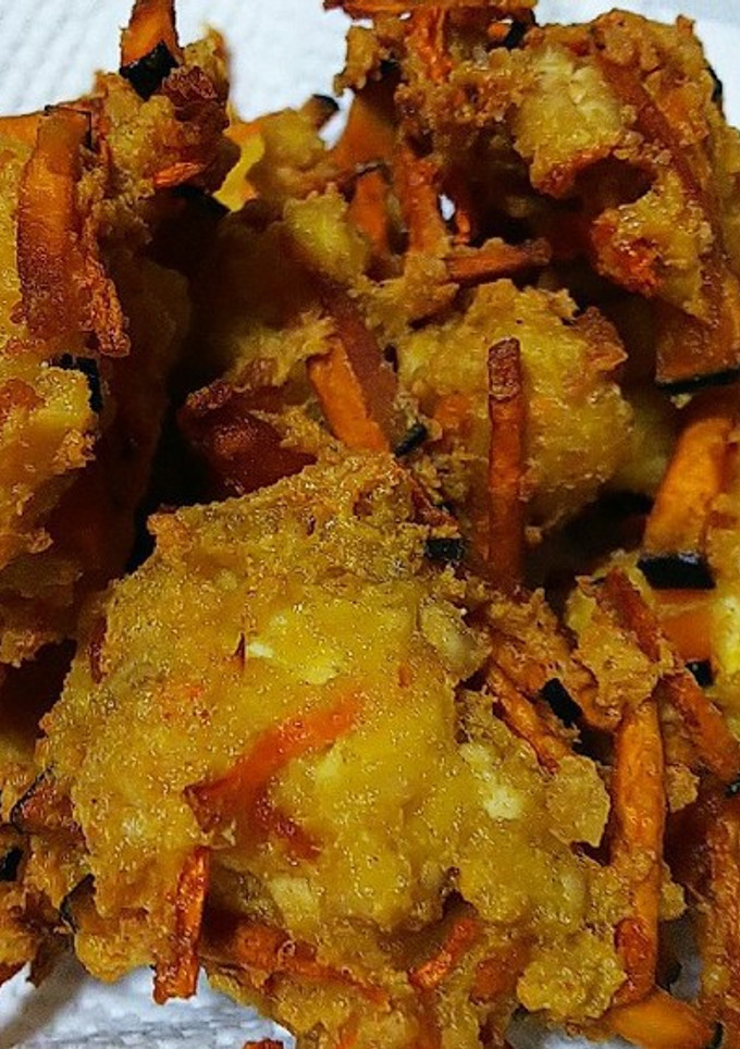 かぼちゃと豆腐の揚げ物-レシピのメイン写真