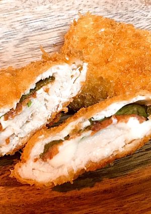 揚げない☆鶏の梅しそチーズ-レシピのメイン写真