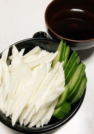 山芋の千切り土佐酢かけ-レシピのメイン写真