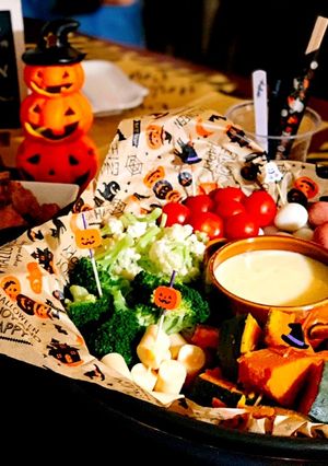 ハロウィン★ホットプレート★チーズ-レシピのメイン写真