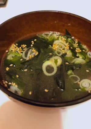 夜食にも！わかめスープ-レシピのメイン写真