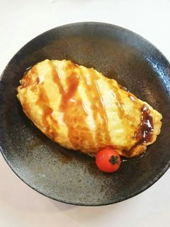 野菜炒め オムレツ お好み焼きソース-レシピのメイン写真
