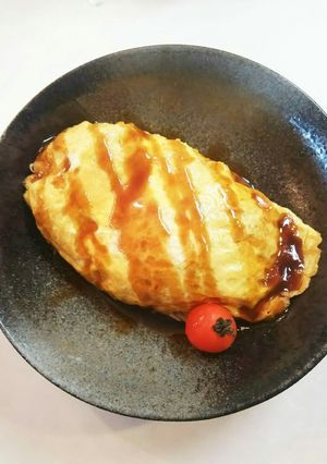 野菜炒め オムレツ お好み焼きソース-レシピのメイン写真