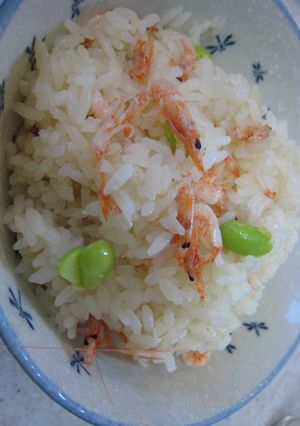 桜海老の炊きこみご飯-レシピのメイン写真