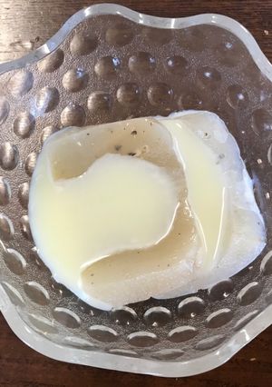 刺身こんにゃくにコンデンスミルク-レシピのメイン写真