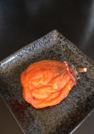 熟した柿の干し柿-レシピのメイン写真