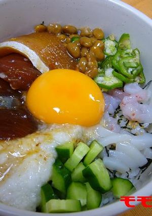 簡単ウマイ☆ばくだん丼-レシピのメイン写真