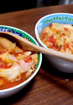 ☆トマト缶で作るミネストローネ☆-レシピのメイン写真