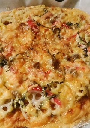 米粉ピザ(バター・たまご不使用)-レシピのメイン写真
