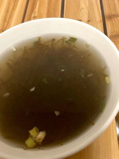 ずぼら!美味しすぎる!もずくスープ-レシピのメイン写真