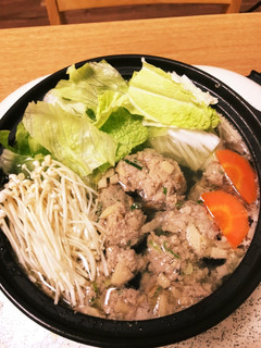 腸まで届くリンゴ入り肉団子鍋-レシピのメイン写真