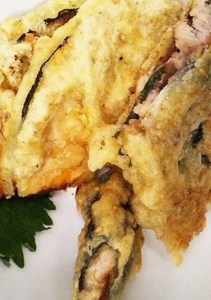 サンマの梅肉天ぷら-レシピのメイン写真