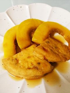 作り置き☆がんもどきとかぼちゃの煮物-レシピのメイン写真