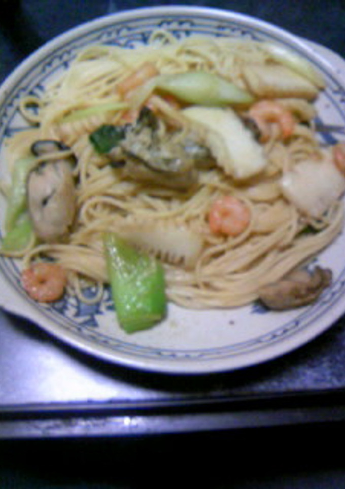 牡蠣の海鮮和風パスタ☆-レシピのメイン写真
