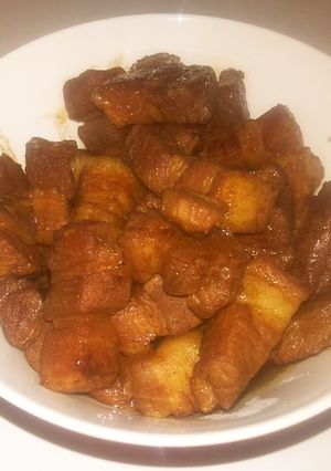 カルディの『魯肉飯の素』で作ってみました-レシピのメイン写真