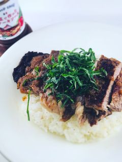 8種野菜ソースのステーキ丼-レシピのメイン写真