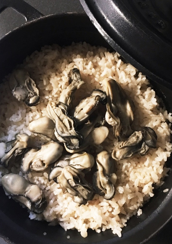 簡単ふっくら牡蠣ごはん-レシピのメイン写真