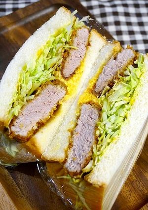 簡単！ひれかつサンド☆ボリュームサンド-レシピのメイン写真