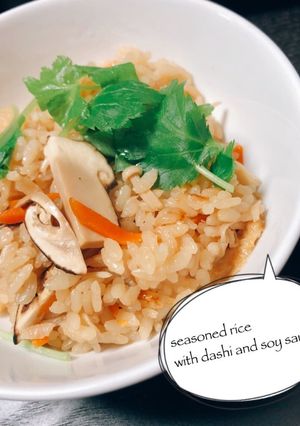 お好きな具材で！簡単炊き込みご飯-レシピのメイン写真