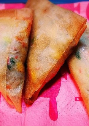 里芋の野菜春巻き-レシピのメイン写真