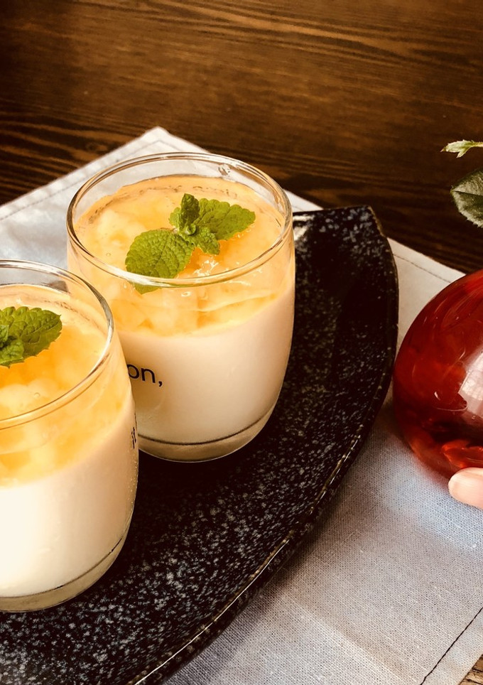 林檎の杏仁豆腐-レシピのメイン写真