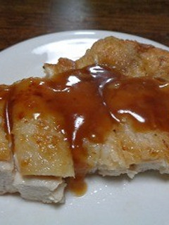 パリパリ鶏のソースがけ-レシピのメイン写真