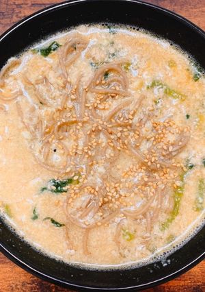 卵とじ肉蕎麦-レシピのメイン写真