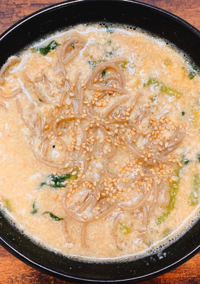 卵とじ肉蕎麦-レシピのメイン写真