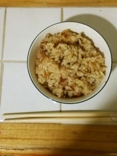 きのこと焼豚の炊き込み御飯-レシピのメイン写真