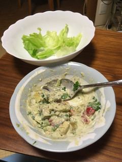 ワカモレguacamoleの手巻きサラダ-レシピのメイン写真