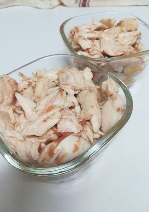ささみで超簡単☆梅肉和え-レシピのメイン写真