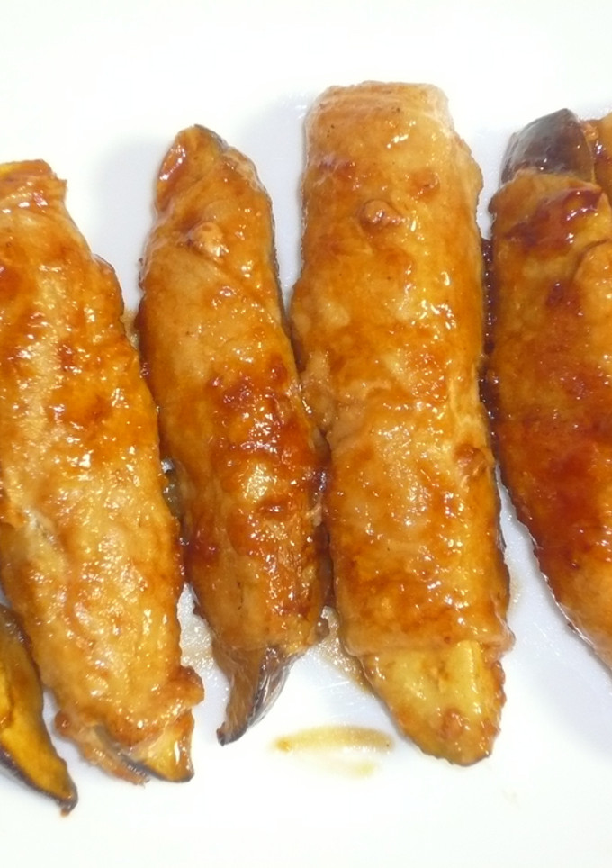 甘辛茄子の豚肉巻き-レシピのメイン写真