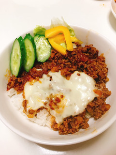 パパッと!チーズハンバーグ丼-レシピのメイン写真