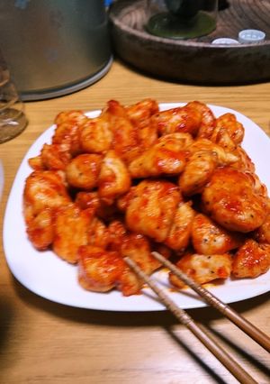 簡単❗ヤンニョムチキン風鶏のピリ辛炒め-レシピのメイン写真
