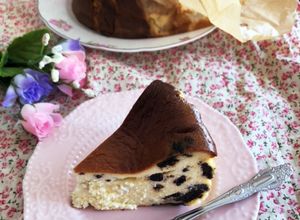 バスク風チーズケーキ♡クッキー&クリーム-レシピのメイン写真