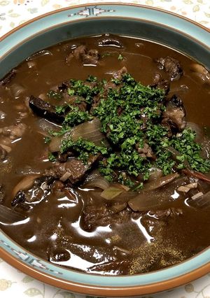 牛肉の赤ワイン煮込み-レシピのメイン写真
