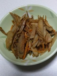 菊芋のきんぴら-レシピのメイン写真