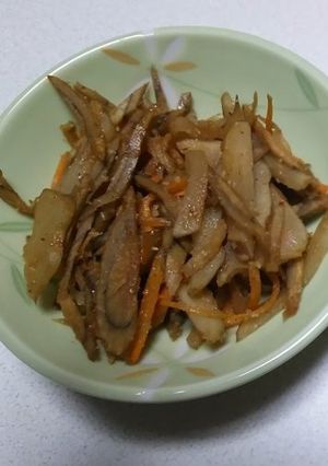 菊芋のきんぴら-レシピのメイン写真
