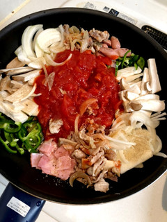 ワン鍋パスタ♡時短料理♡やってみた企画-レシピのメイン写真