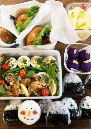バス遠足のお弁当2019-レシピのメイン写真
