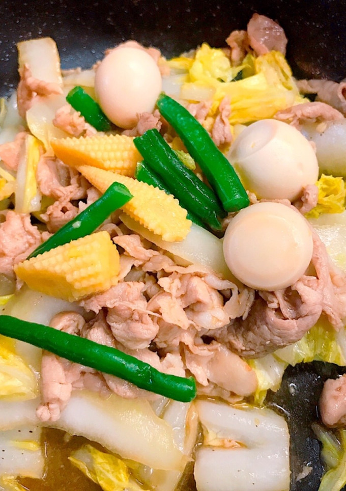 豚肉と白菜のオイスターソース炒め-レシピのメイン写真