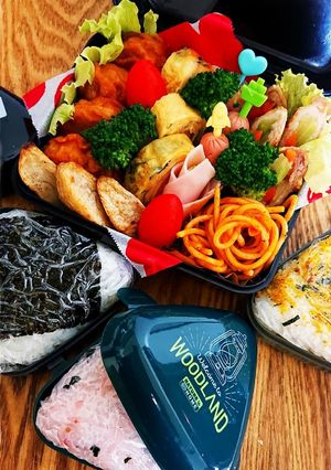 小学校遠足弁当(2019年11月)-レシピのメイン写真