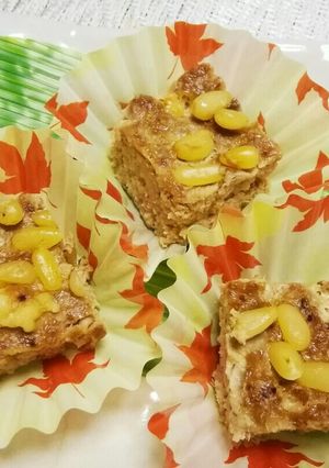 チーズとひよこ豆入り松風-レシピのメイン写真