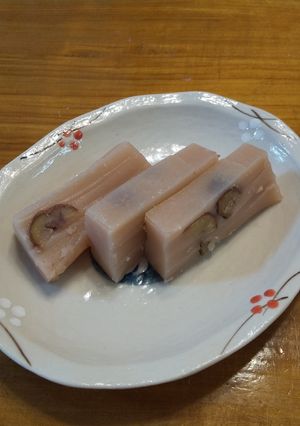 適当 栗ういろう-レシピのメイン写真