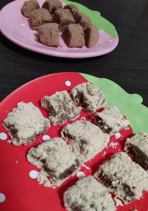 材料4つ チョコ不使用 きな粉生チョコ-レシピのメイン写真