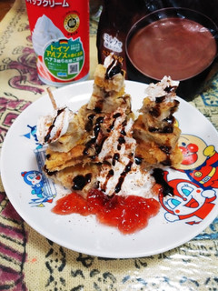 ヨーグルトと果物鉄板ケーキ(簡単)-レシピのメイン写真