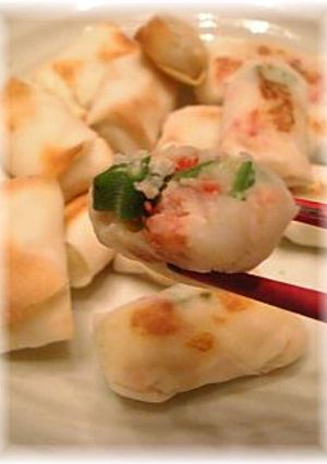 超ヘルシー♪はんぺんでふわふわ春巻き-レシピのメイン写真