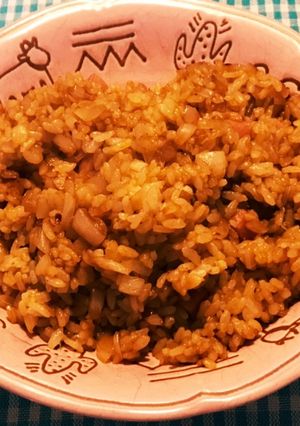ピリ辛カレーチャーハン-レシピのメイン写真